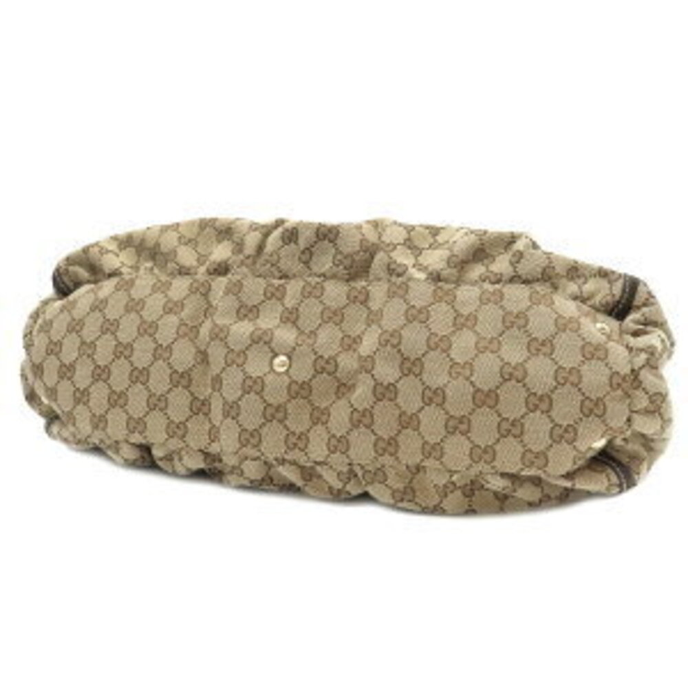 Gucci Tote Bag ring Shoulder GG Canvas Beige Brown - Picture 3 of 6